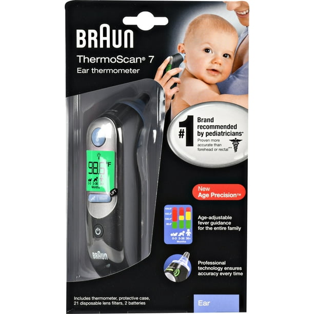 New Braun ThermoScan 3 IRT3020 High Speed Compact Ear Thermometer Baby Children 